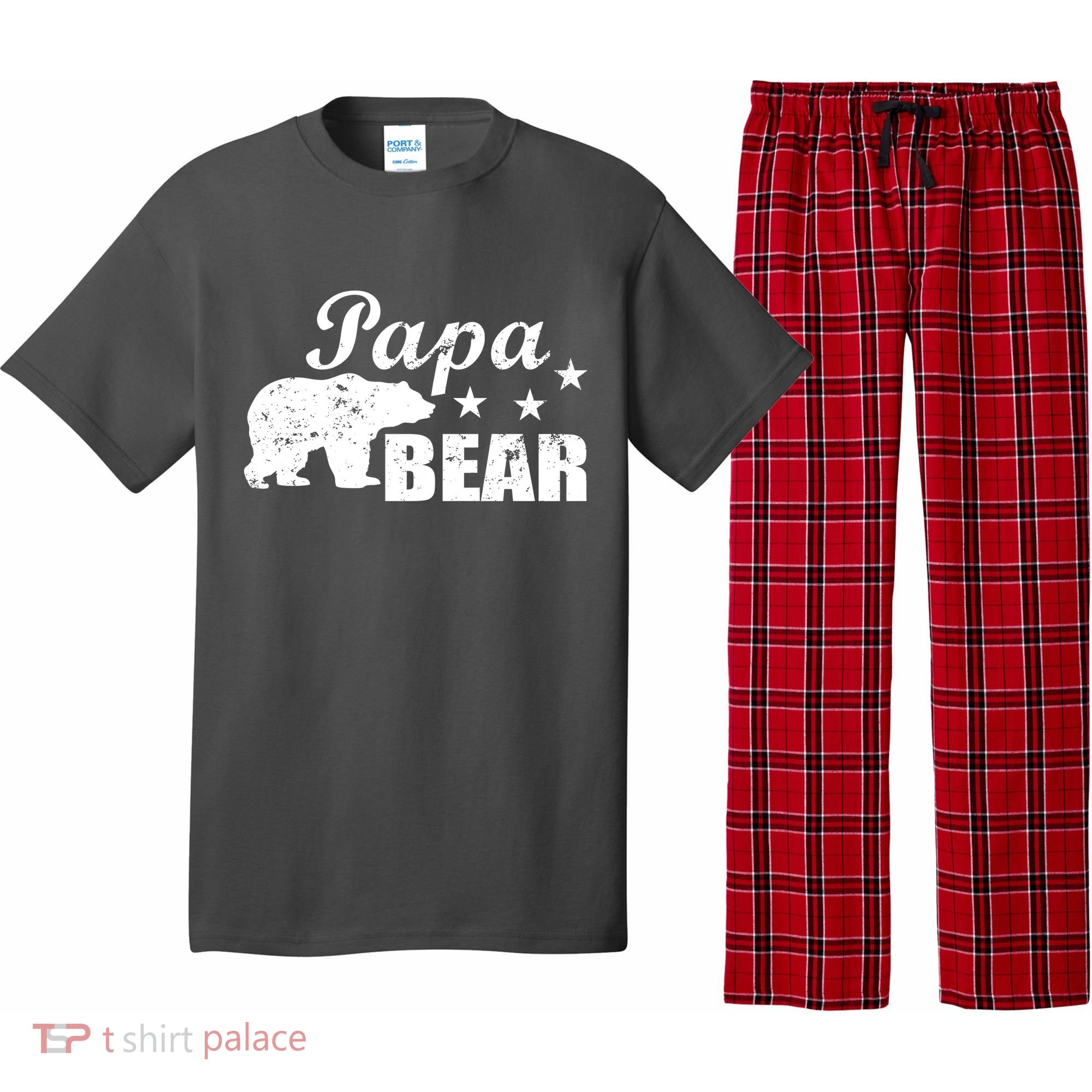 Vintage Papa Bear Pajama Set