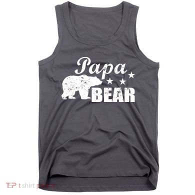 Vintage Papa Bear Tank Top