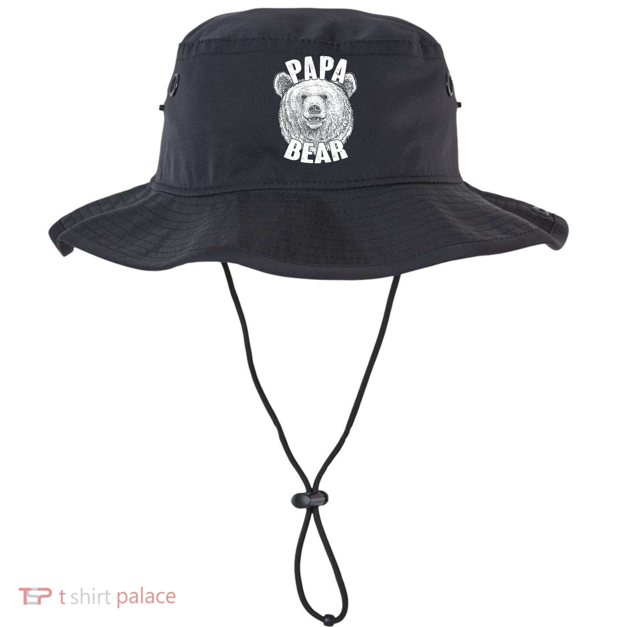 Vintage Papa Bear Father  Bucket Hat