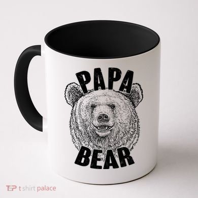 Vintage Papa Bear Father  Coffee Mug