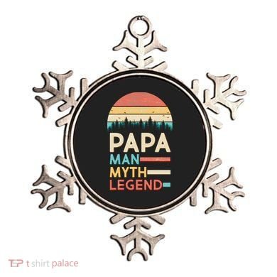 Vintage Papa The Man Myth Legend Ornament