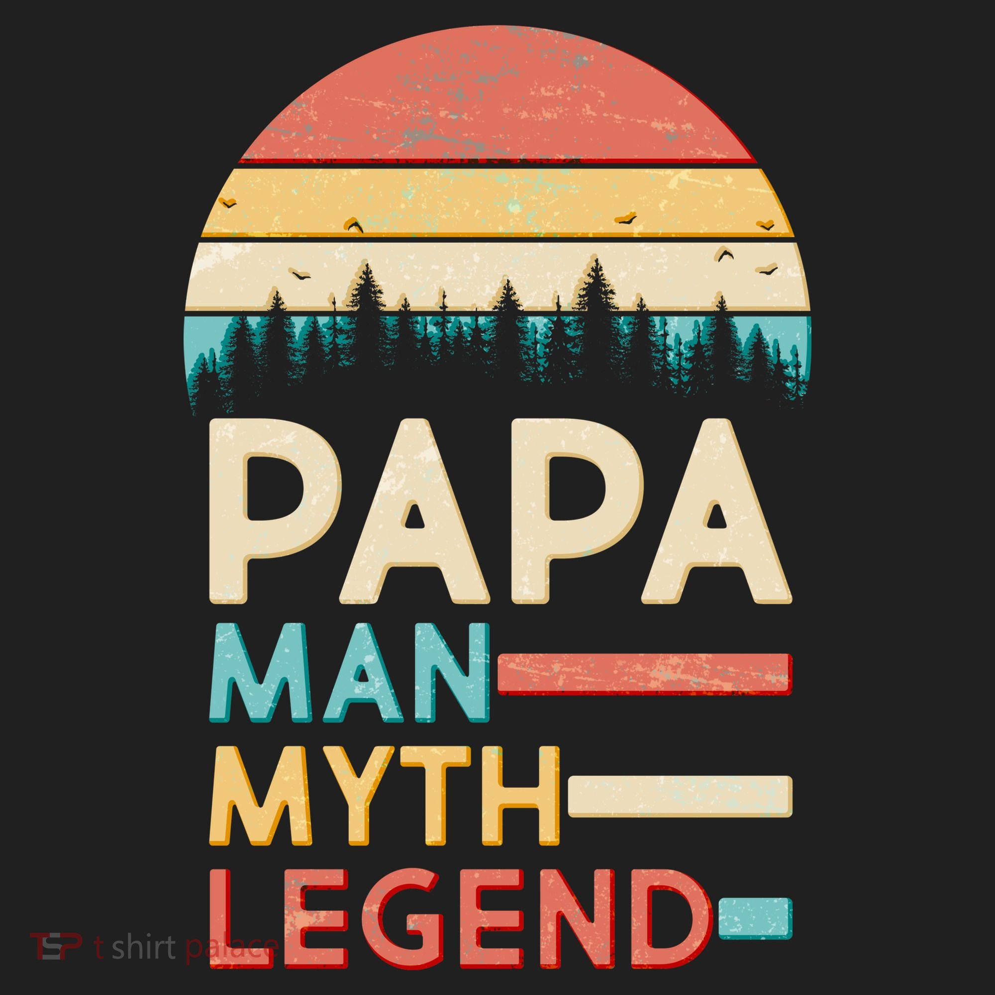Vintage Papa The Man Myth Legend Hat