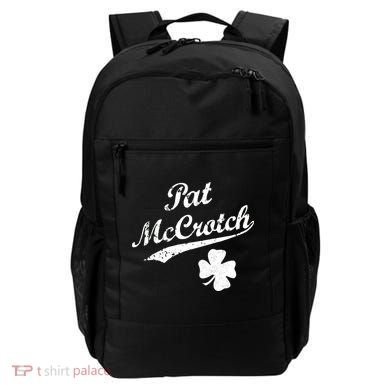 Vintage Pat McCrotch St. Patricks Day Shamrock Backpack