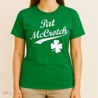Vintage Pat McCrotch St. Patricks Day Shamrock T-Shirt thumb 4