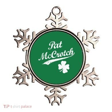 Vintage Pat McCrotch St. Patricks Day Shamrock Ornament
