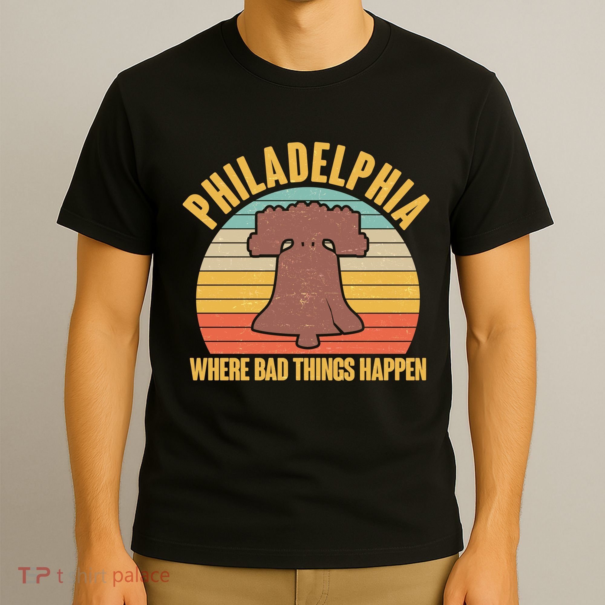 Vintage Philadelphia Where Bad Things Happen T-Shirt