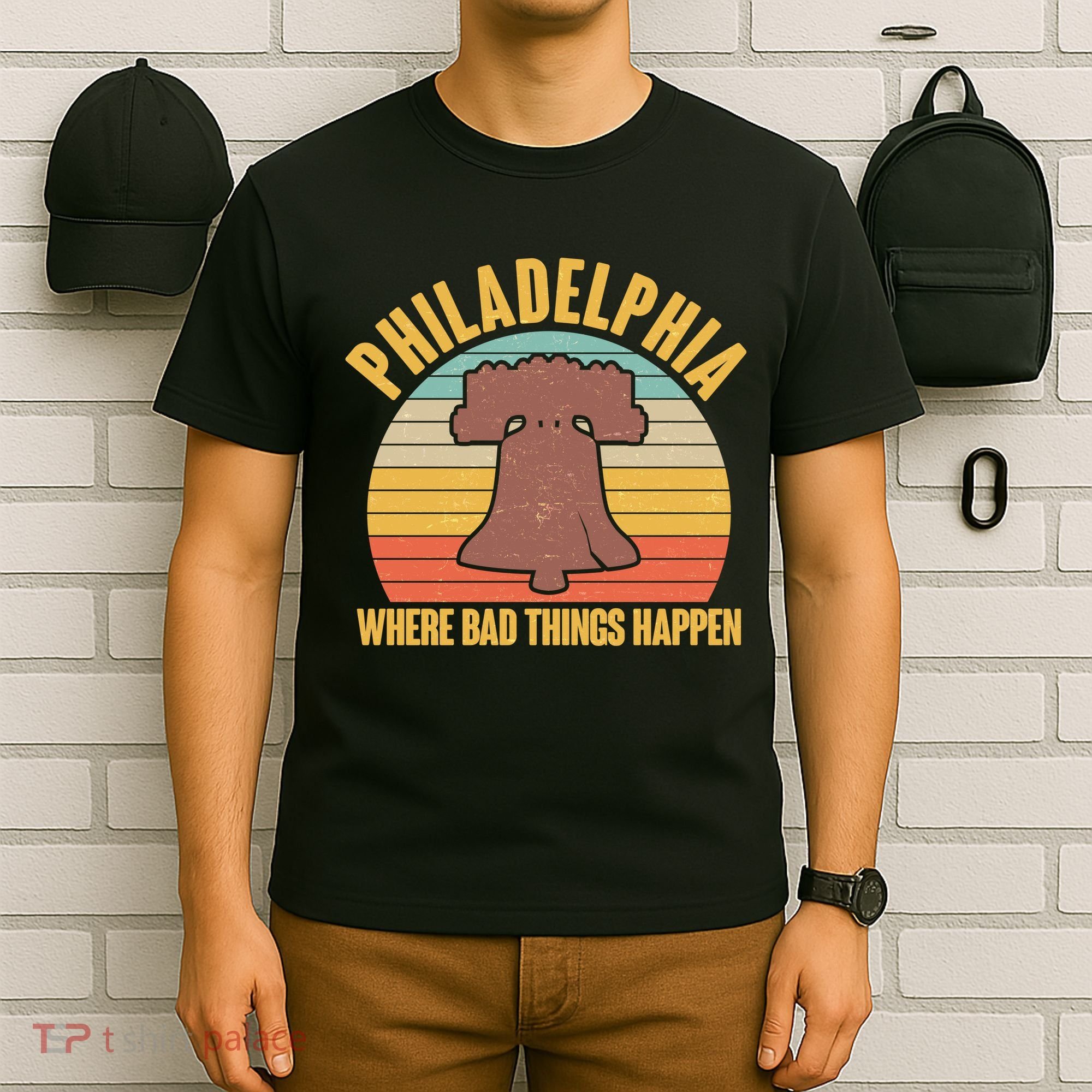 Vintage Philadelphia Where Bad Things Happen T-Shirt