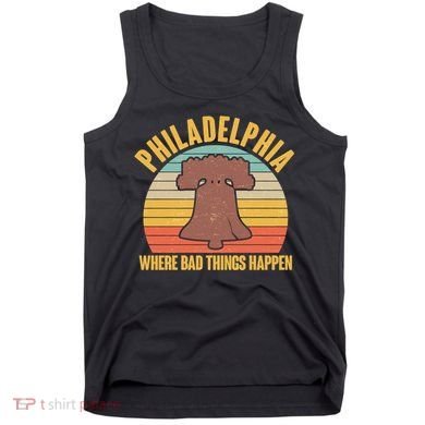 Vintage Philadelphia Where Bad Things Happen Tank Top
