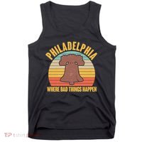 Vintage Philadelphia Where Bad Things Happen Tank Top thumb 0