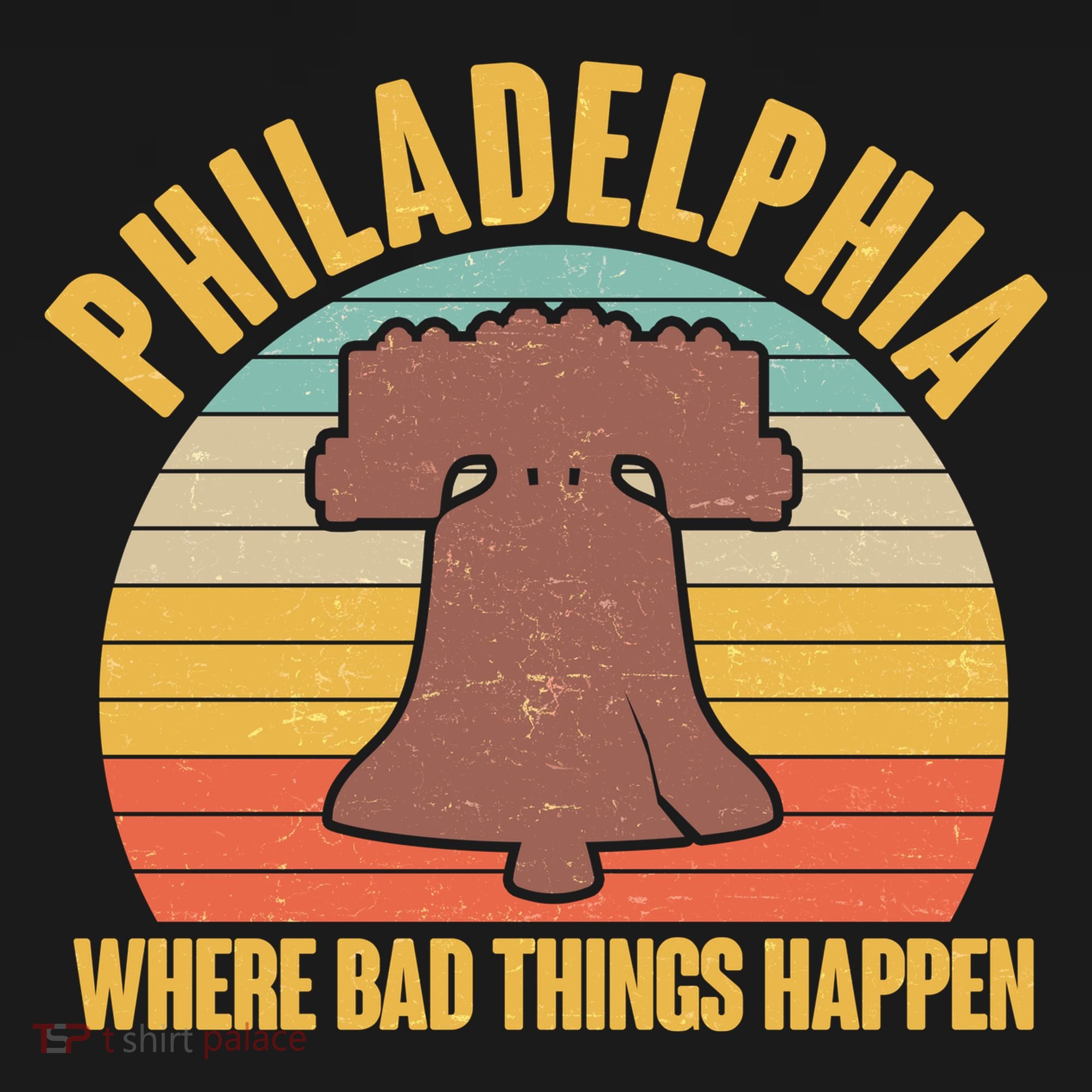 Vintage Philadelphia Where Bad Things Happen Tank Top