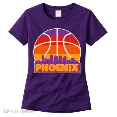 Vintage Phoenix Basketball Skyline Logo Women's T-Shirt