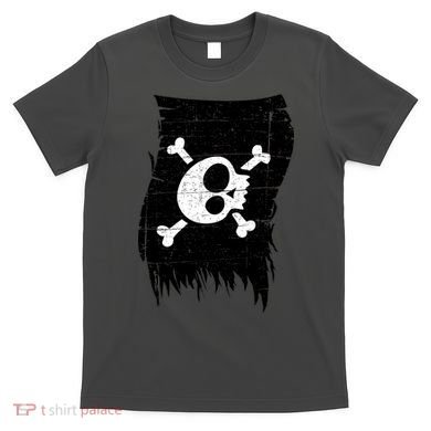 Vintage Pirate Skull Upside Down Flag T-Shirt