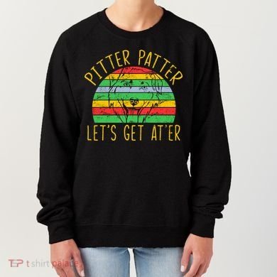 Vintage Pitter Patter Dog Women's Sweatshirt