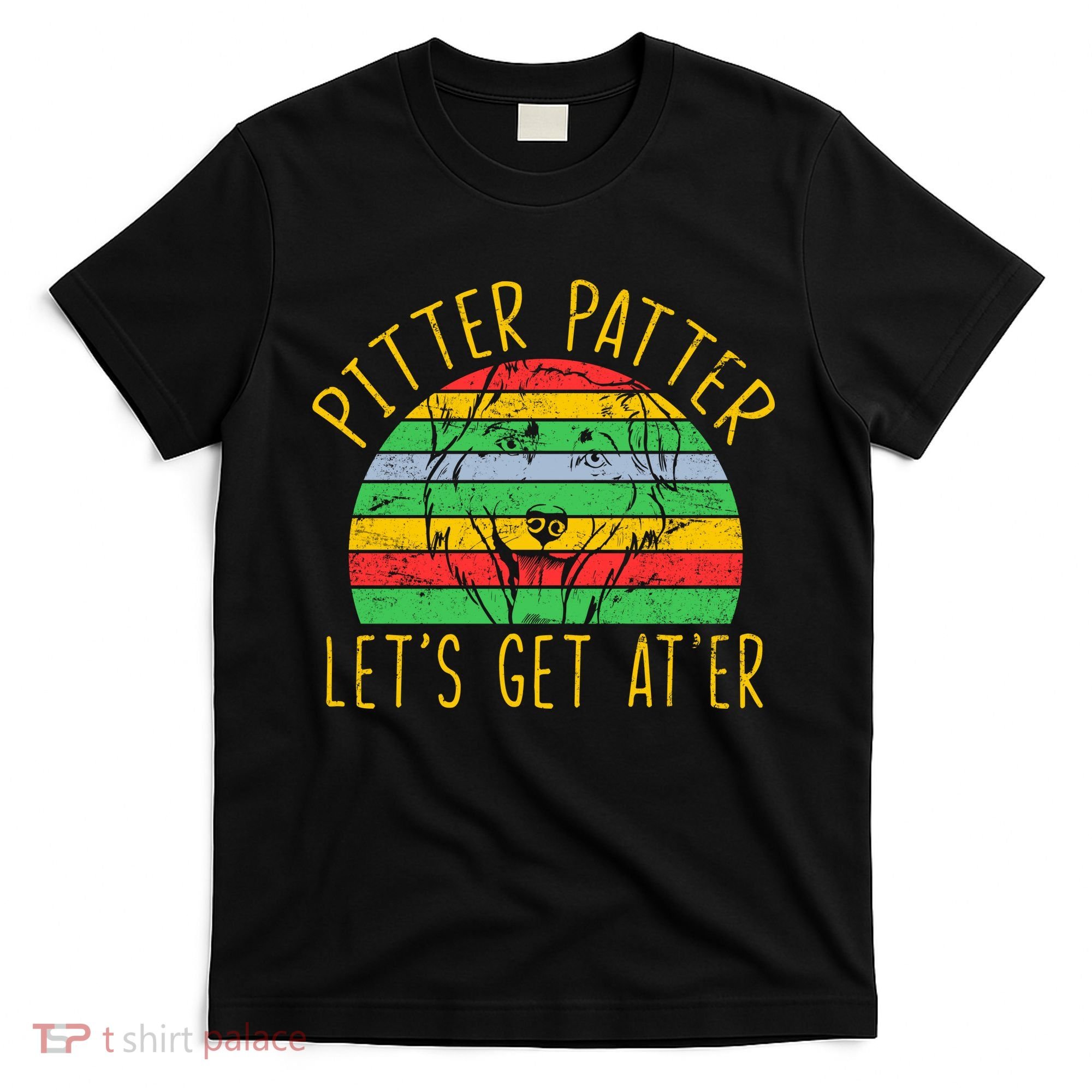 Vintage Pitter Patter Dog T-Shirt
