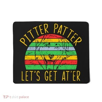 Vintage Pitter Patter Dog Mousepad