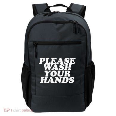 Vintage Please Wash Your Hands Backpack