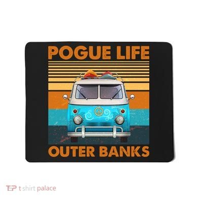 Vintage Pogue Life Outer Banks Surf Bus Mousepad