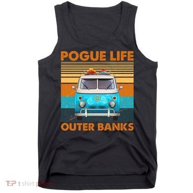 Vintage Pogue Life Outer Banks Surf Bus Tank Top