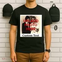Vintage Polaroid Custom Photo Personalize Text T-Shirt thumb 6