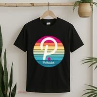 Vintage Polkadot Crypto Currency Logo T-Shirt thumb 2
