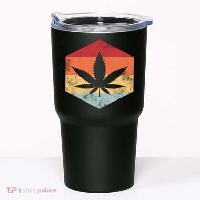 Vintage Pot head Tumbler