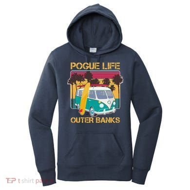 Vintage Pouge Life Outer Bank Beach Women's Hoodie