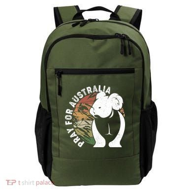 Vintage Pray For Australia Koala Backpack