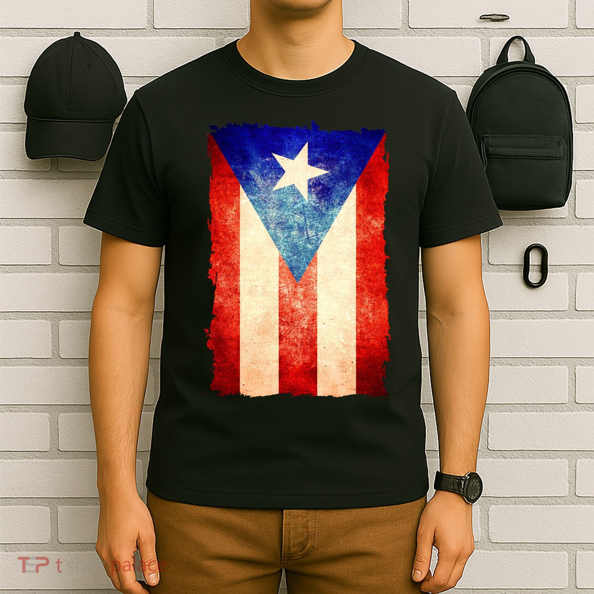 Vintage Puerto Rico Flag T-Shirt
