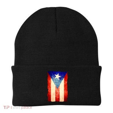 Vintage Puerto Rico Flag Beanie