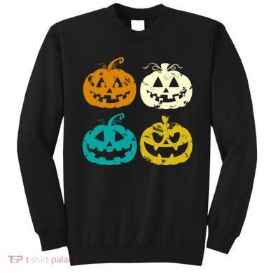 Vintage Pumpkin Halloween Sweatshirt