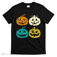 Vintage Pumpkin Halloween T-Shirt thumb 0