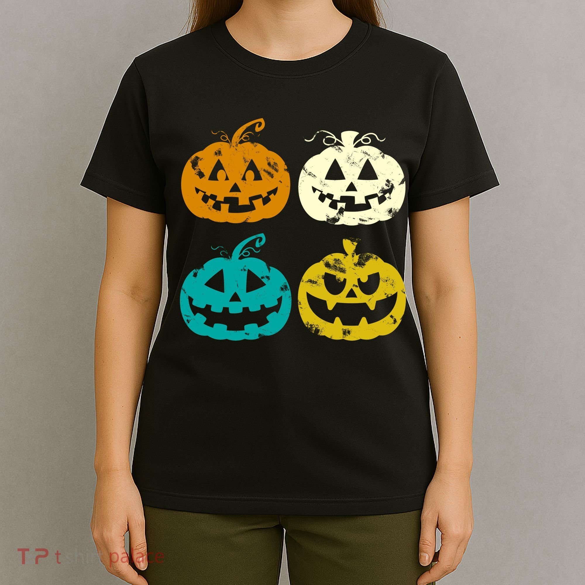 Vintage Pumpkin Halloween T-Shirt