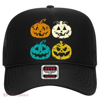 Vintage Pumpkin Halloween Hat