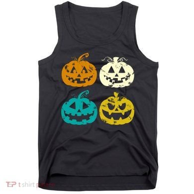 Vintage Pumpkin Halloween Tank Top
