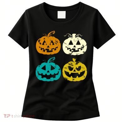 Vintage Pumpkin Halloween Women's T-Shirt