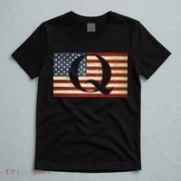 Vintage Q-Anon USA Flag T-Shirt thumb 5