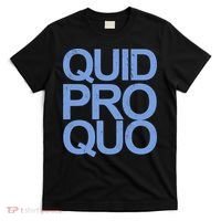 Vintage Quid Pro Quo Funny T-Shirt thumb 0