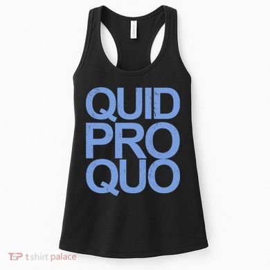 Vintage Quid Pro Quo Funny Women's Tank Top