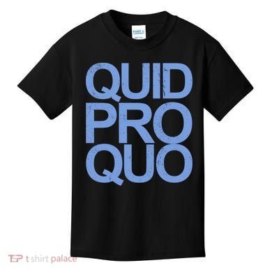 Vintage Quid Pro Quo Funny Kids T-Shirt