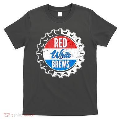 Vintage Red White and Brews T-Shirt