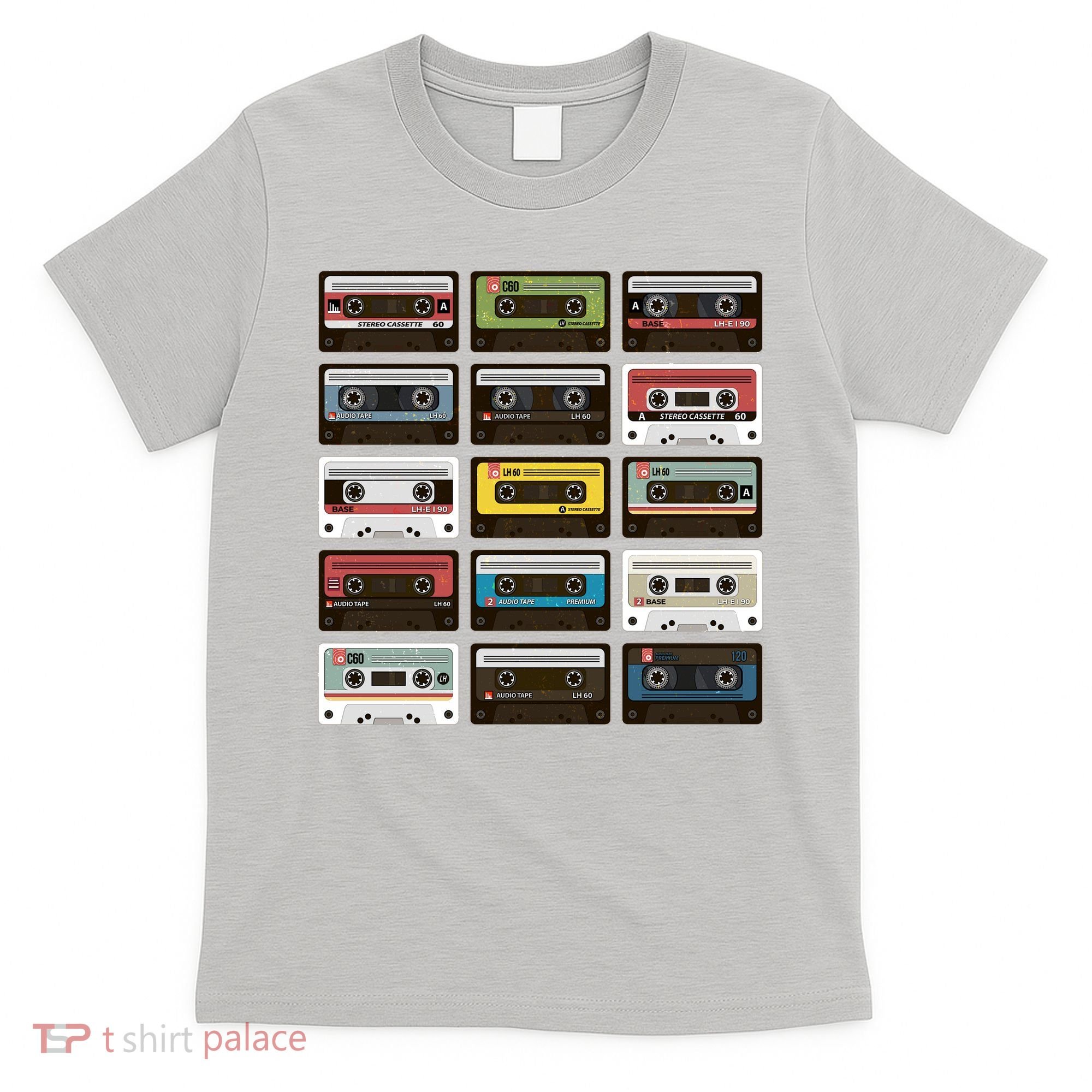 Vintage Retro 80's Cassette Tapes T-Shirt