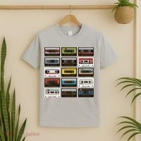 Vintage Retro 80's Cassette Tapes T-Shirt thumb 2