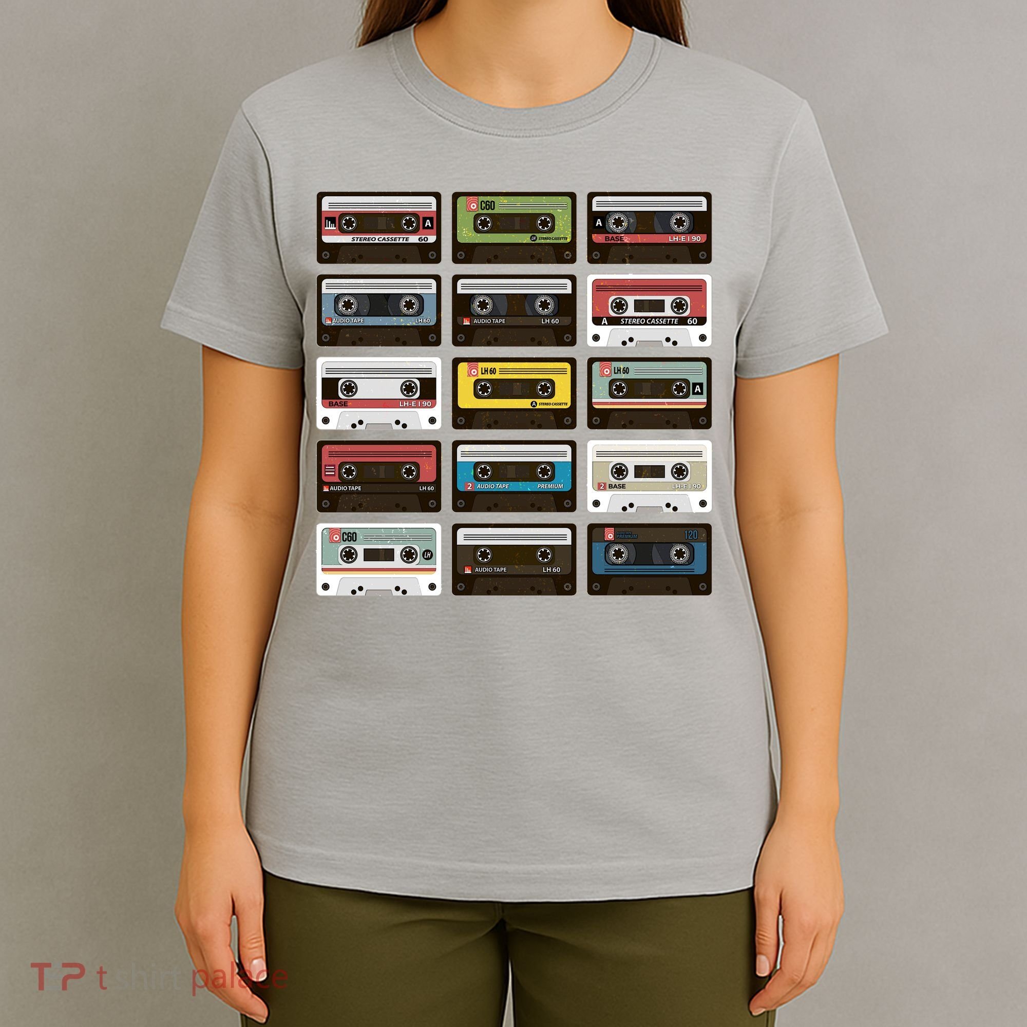 Vintage Retro 80's Cassette Tapes T-Shirt
