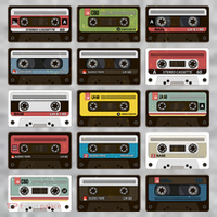 Vintage Retro 80's Cassette Tapes T-Shirt thumb 7