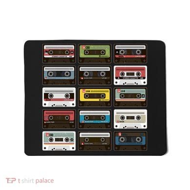 Vintage Retro 80's Cassette Tapes Mousepad