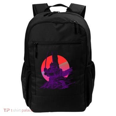 Vintage Retro 80's Japanese Samurai Backpack