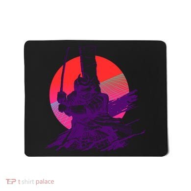 Vintage Retro 80's Japanese Samurai Mousepad