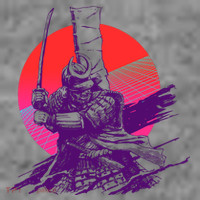 Vintage Retro 80's Japanese Samurai T-Shirt thumb 7