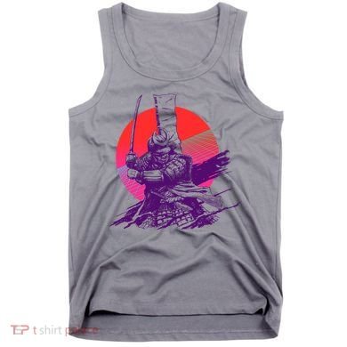 Vintage Retro 80's Japanese Samurai Tank Top