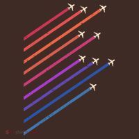 Vintage Retro Airplane Flight T-Shirt thumb 7